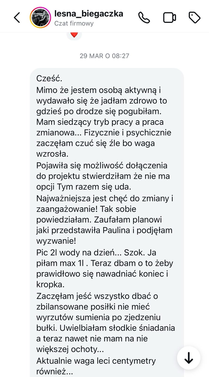 Opinia uczestniczki programu Przestrzeń Zdrowej Kobiety - opinia 3